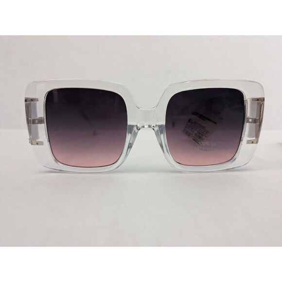 A NEW DAY Women's Sunglasses, Target Brand, New 3 Styles Brown Clear - Picture 3 of 6